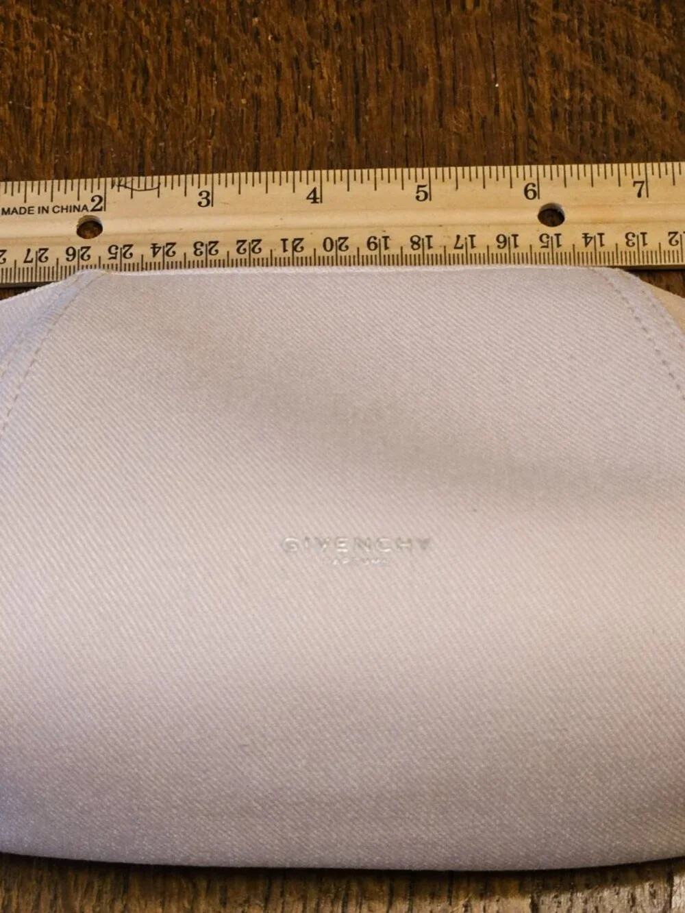 Givenchy Blush Pink Toiletries Makeup Bag. Silver Charm 5